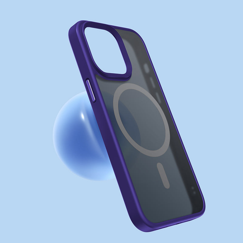 Benks Mist Hybrid Serisi iPhone Mor Kapak - enzaksesuar
