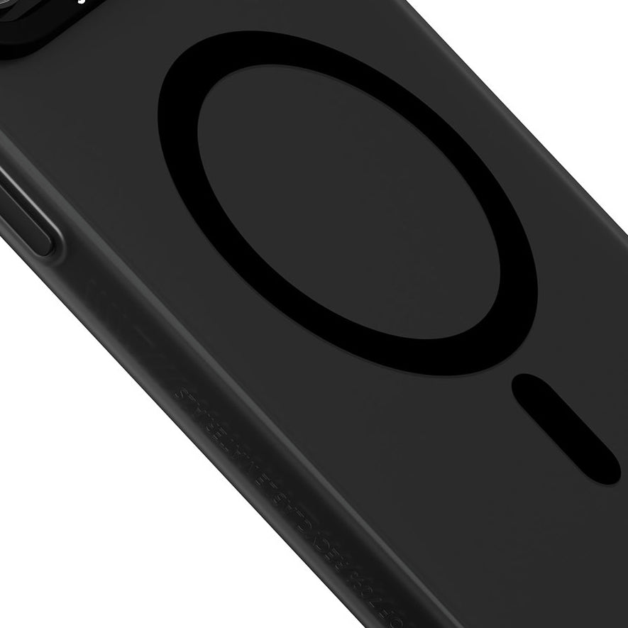 iPhone 14 Pro Max Kılıf Magsafe Şarj Özellikli Youngkit Hidden Sand Serisi Kılıf Siyah