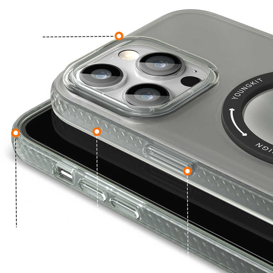 Youngkit Rock Serisi iPhone Kapak Mavi- Product vendor