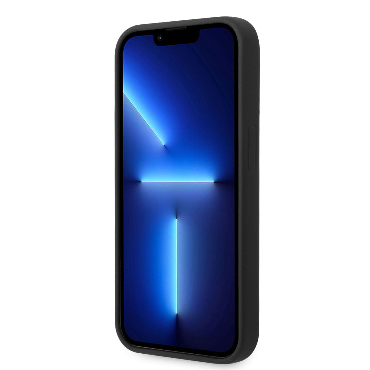 iPhone 14 Pro Max Kılıf Mercedes Benz Magsafe Şarj Özellikli Yıldızlı Dizayn Silikon Kılıf Siyah
