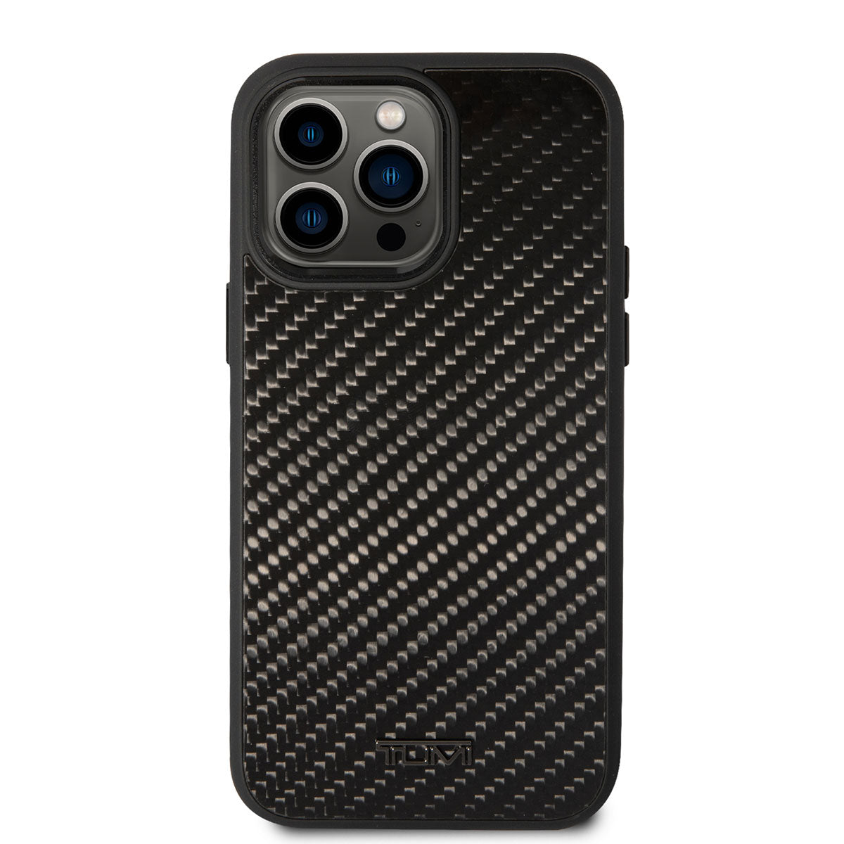 iPhone 14 Pro Max Kılıf TUMI Hakiki Alüminyum Dizayn Kılıf Siyah