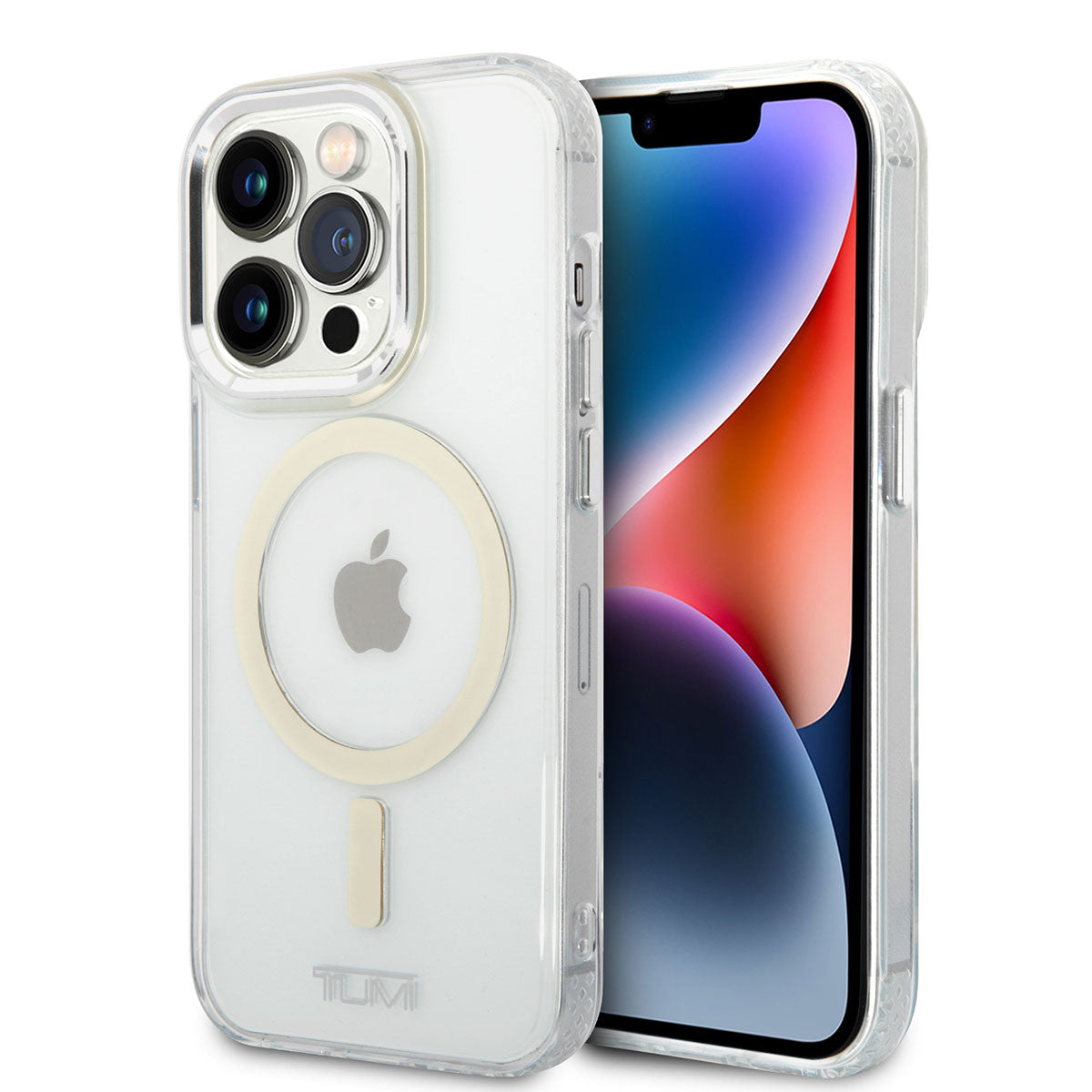 iPhone 14 Pro Max Kılıf TUMI Magsafe Şarj Özellikli Airbag Tasarımlı Kılıf Siyah