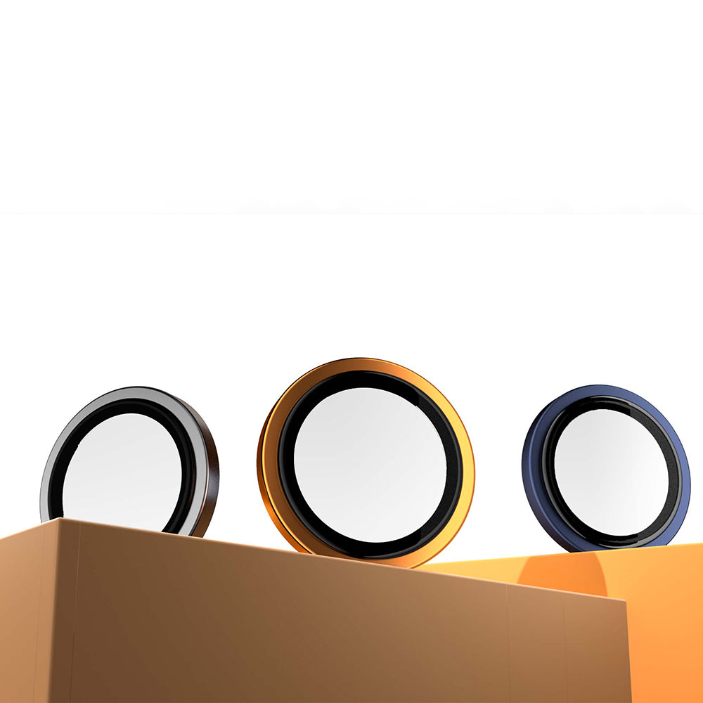 (14 Serisi)Apple iPhone Mohseven Safir Anti Reflective Kamera Lens Koruyucu