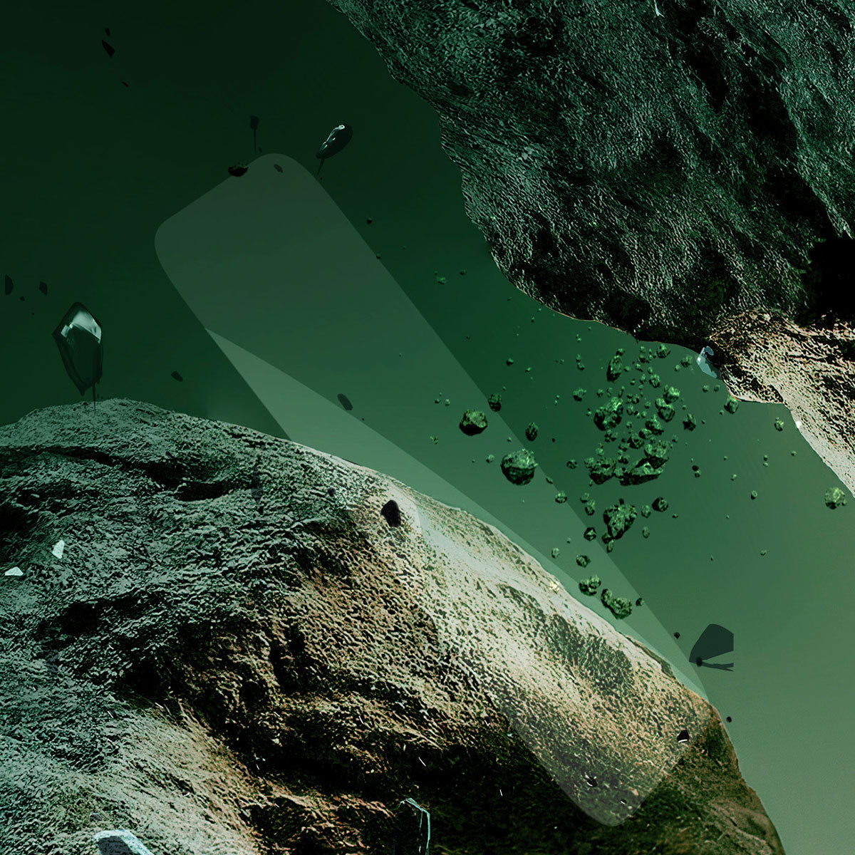 iPhone 14 Pro Max Youngkit Antistatik Ve Antidust Kolay Uygulama Aparatlı Cam Ekran Koruyucu Renksiz