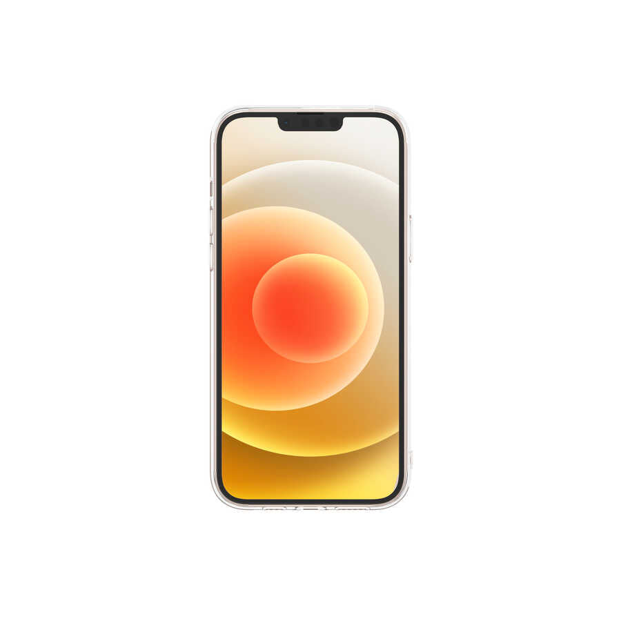 iPhone 14 Pro Wiwu Magsafe Şarj Özellikli Lens Korumalı Şeffaf Silikon Kılıf Siyah