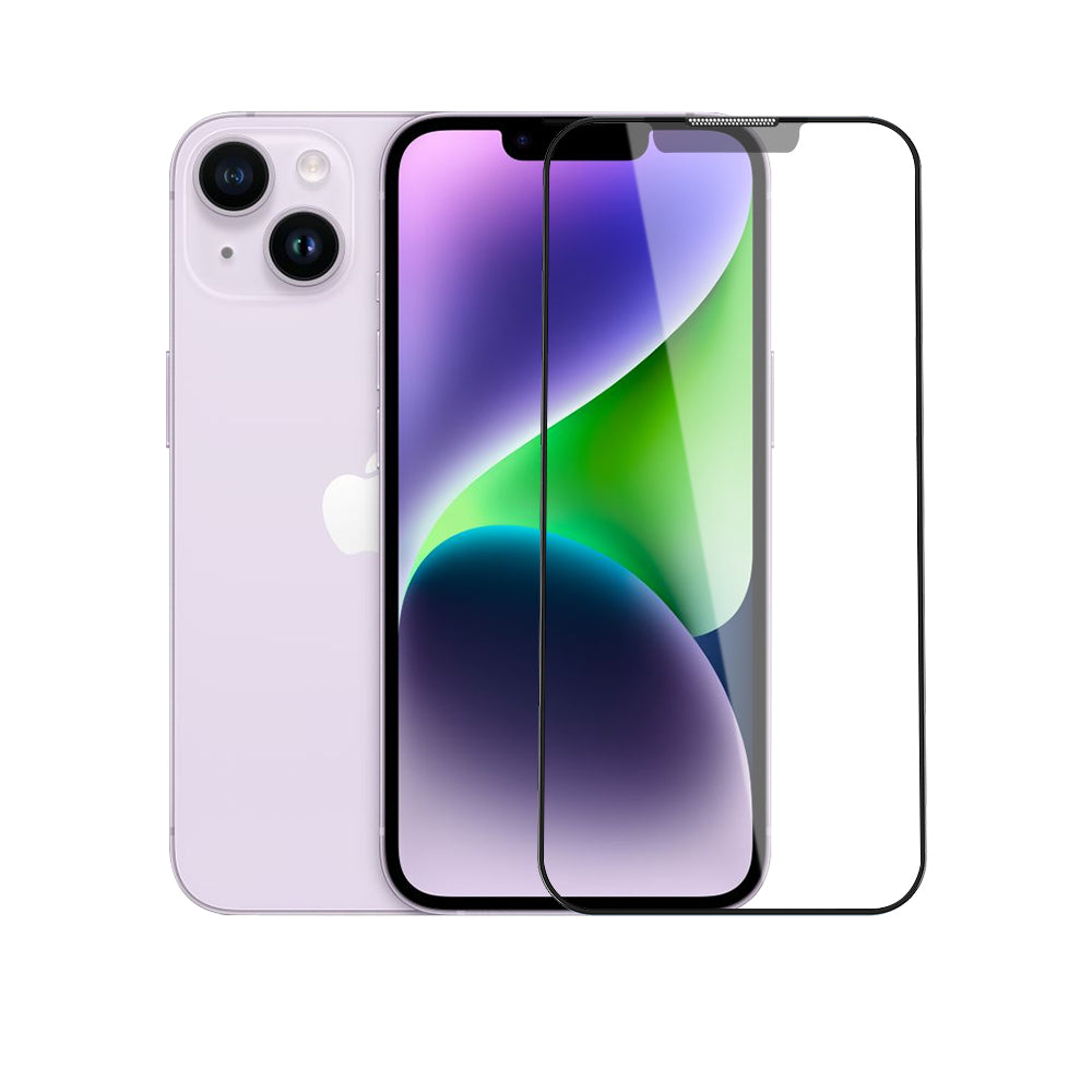 iPhone 14 Wiwu iVista Screen Matte Ultra Güçlü Temperli Mat Ekran Koruyucu Siyah