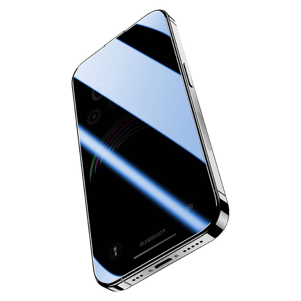 iPhone 15 Benks V Pro Ultra Shield Privacy 0.3mm Ekran Koruyucu + Kolay Uygulama Aparatlı Siyah