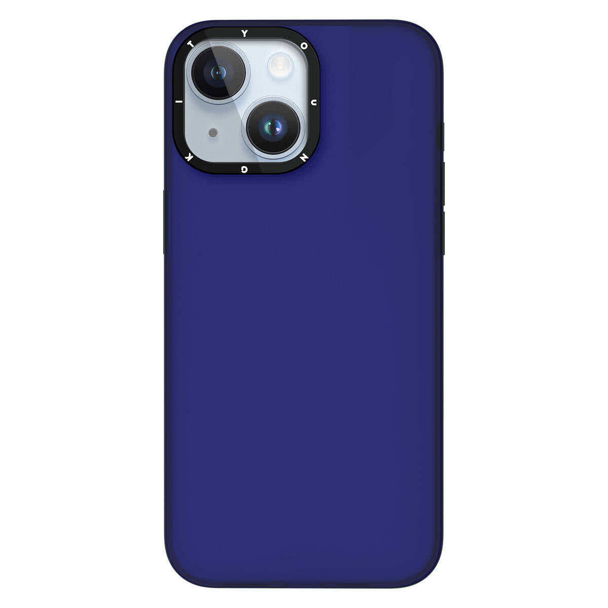 iPhone 15 Kılıf Buzlu Mat Tasarım Youngkit Hidden Sand Serisi Kılıf Beyaz