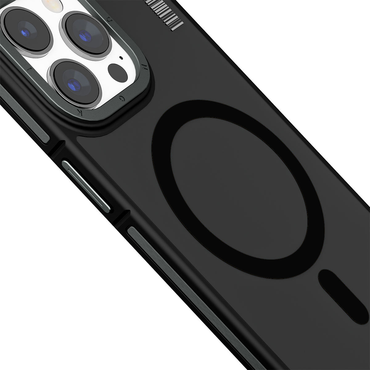 iPhone 15 Kılıf Magsafe Şarj Özellikli Youngkit Rock Sand Serisi Kılıf Sarı