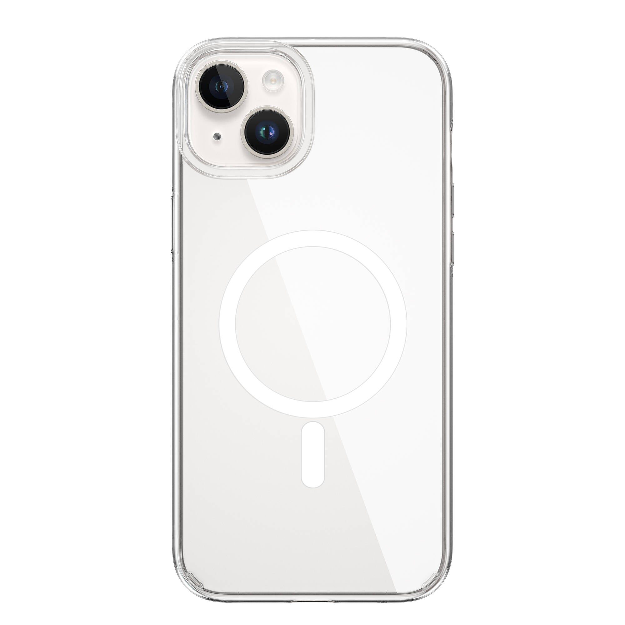 iPhone 15 Kılıf Wiwu FYY-014 Magsafe Şarj Özellikli Şeffaf Kılıf Renksiz