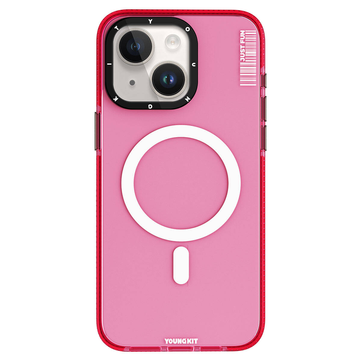 Youngkit Crystal Color Serisi Pembe Kapak - enzaksesuar