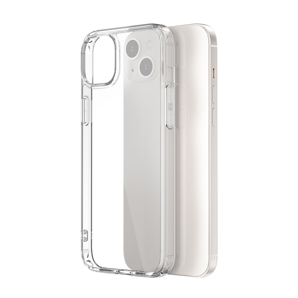 Apple iPhone 15 Plus Wiwu Wi-IP001 Kılıf Ekran Koruyucu Kamera Lensi 3in1 Koruma Seti Şeffaf