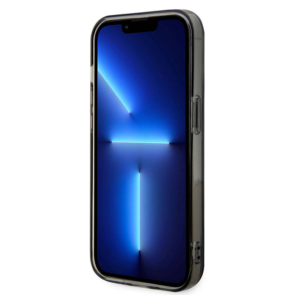 iPhone 15 Pro Kılıf BMW Magsafe Şarj Özellikli Transparan IML Signature Orjinal Lisanslı Kılıf Mavi