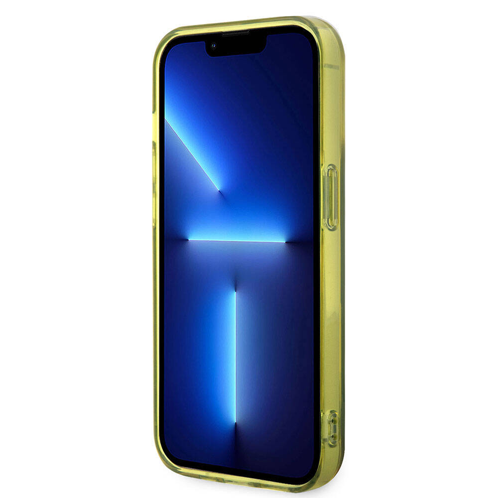 iPhone 15 Pro Kılıf BMW Magsafe Şarj Özellikli Transparan Tricolor Stripes Orjinal Lisanslı Kılıf Yeşil