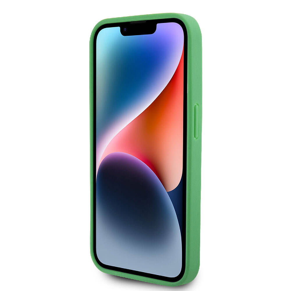 iPhone 15 Pro Kılıf Lacoste Orjinal Lisanslı PU Pike Desenli Arka Yüzey İkonik Timsah Dokuma Logolu Kılıf Lacivert