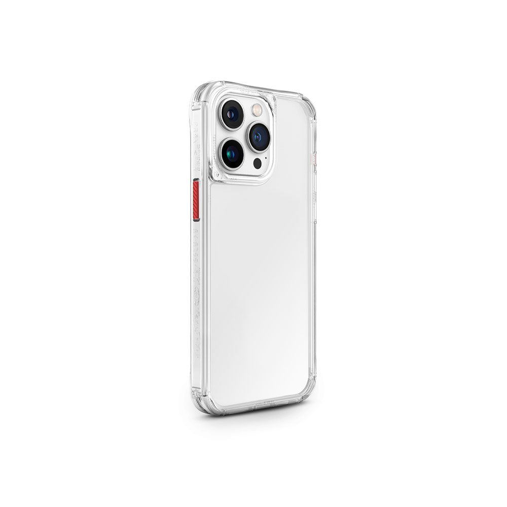iPhone 15 Pro Kılıf SkinArma Şeffaf Airbag Tasarımlı Saido Kılıf Renksiz
