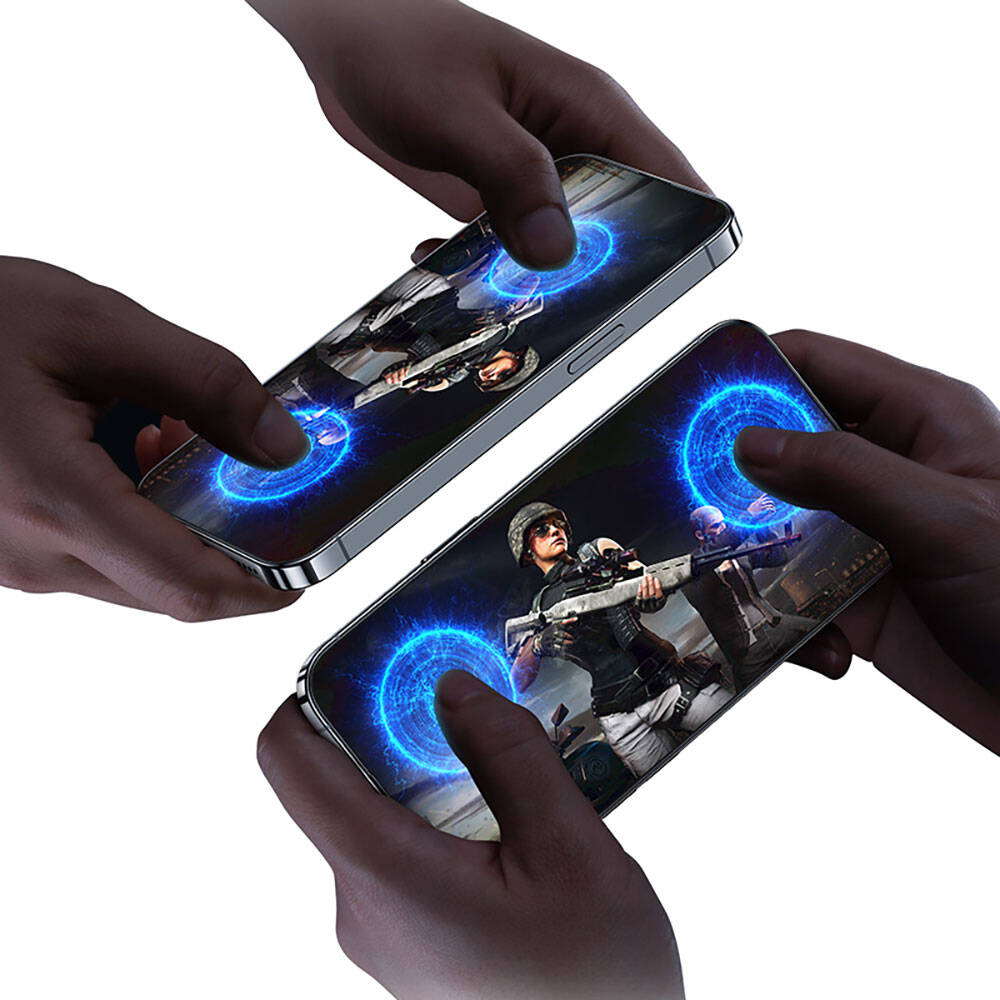 iPhone 15 Pro Max Benks Anti-Dust Toz Önleyici Özellikli Gaming Ekran Koruyucu Siyah