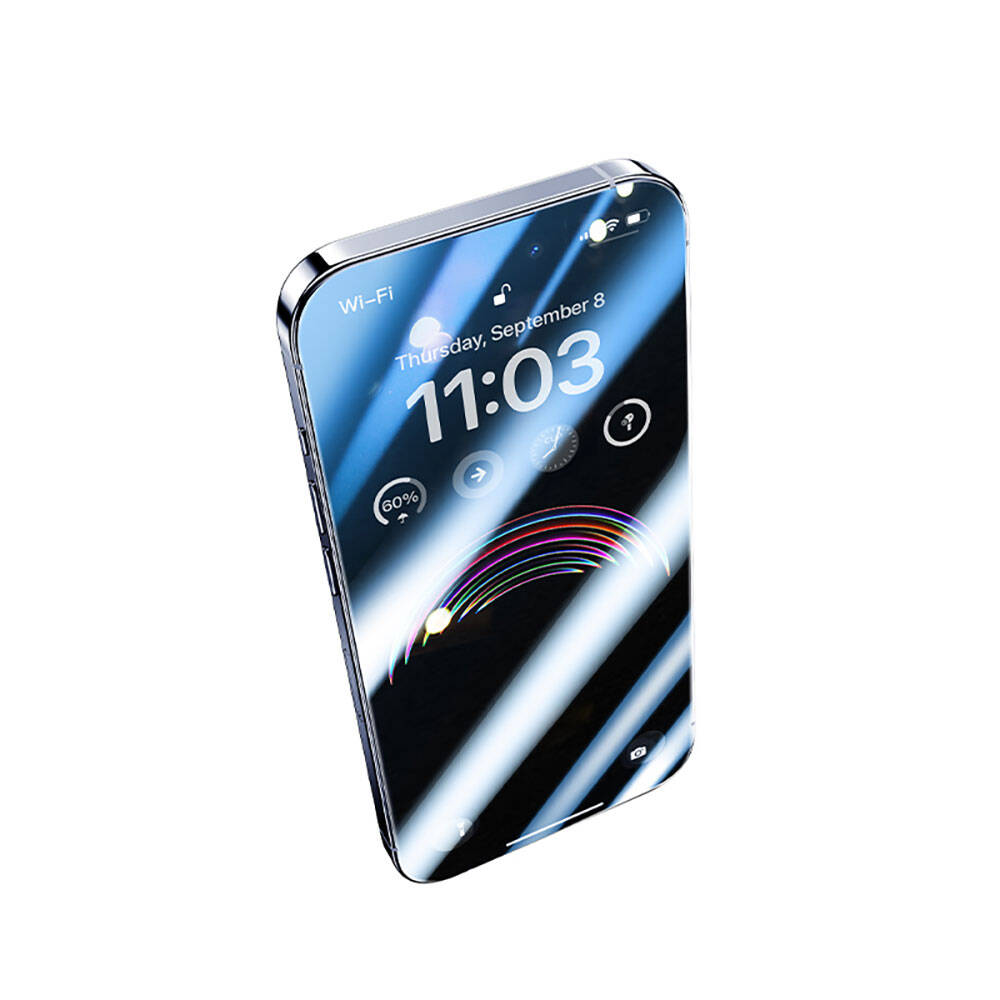 iPhone 15 Pro Max Benks Anti-Dust Toz Önleyici Özellikli Gaming Ekran Koruyucu Siyah