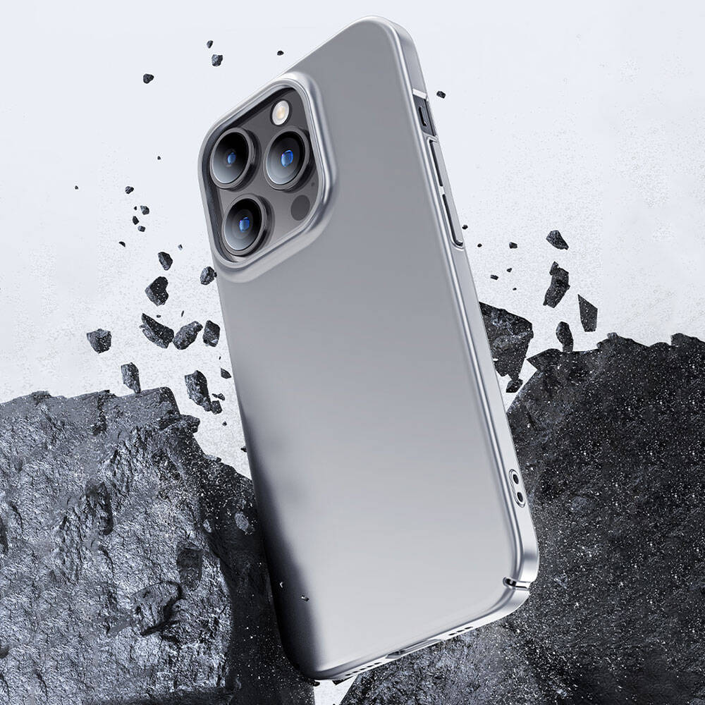 iPhone 15 Pro Max Kılıf Benks Ultra İnce PC Kılıf Siyah