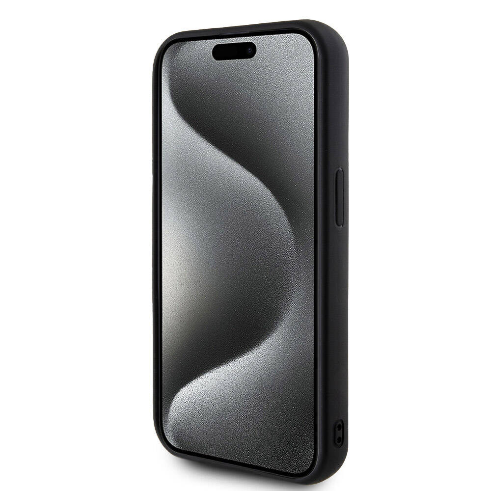 iPhone 15 Pro Max Kılıf Hello Kitty Orjinal Lisanslı Yazı ve İkonik Logolu 3D Rubber Kitty Head Kılıf Kırmızı