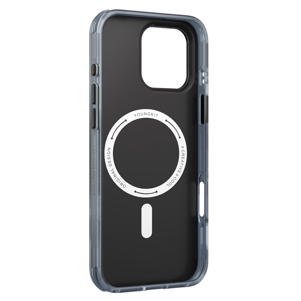 iPhone 15 Pro Max Kılıf Magsafe Şarj Özellikli Youngkit Love Serisi Kılıf Pembe
