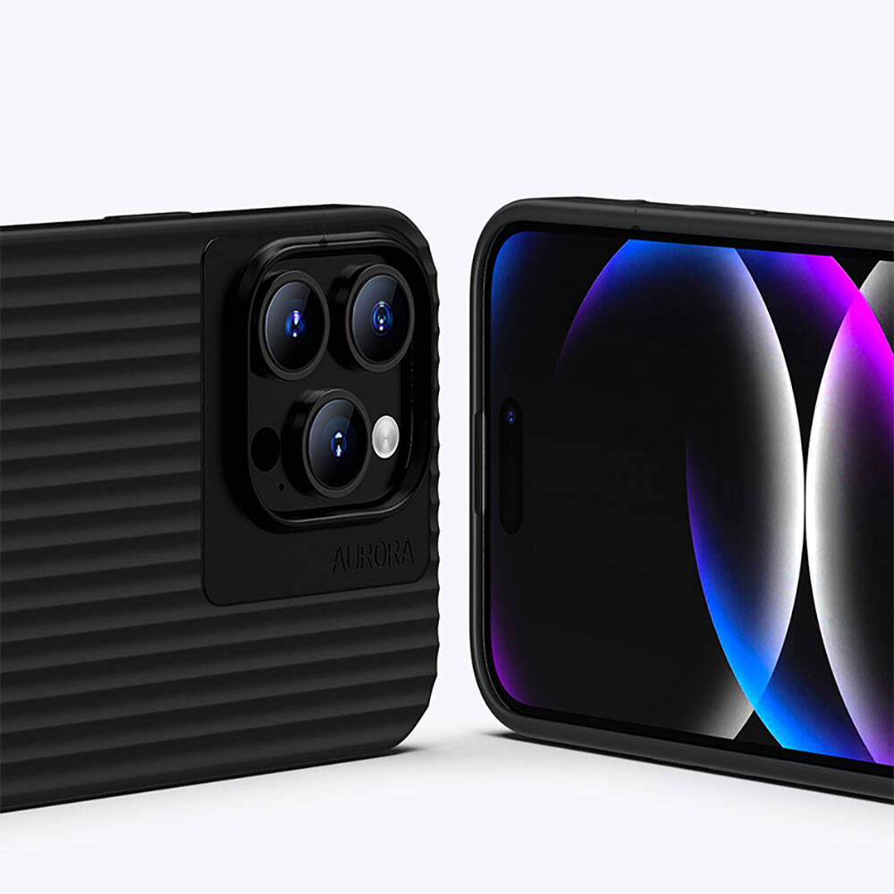 iPhone 15 Pro Max Kılıf Recci Aurora Serisi Magsafe Şarj Özellikli Kılıf Beyaz