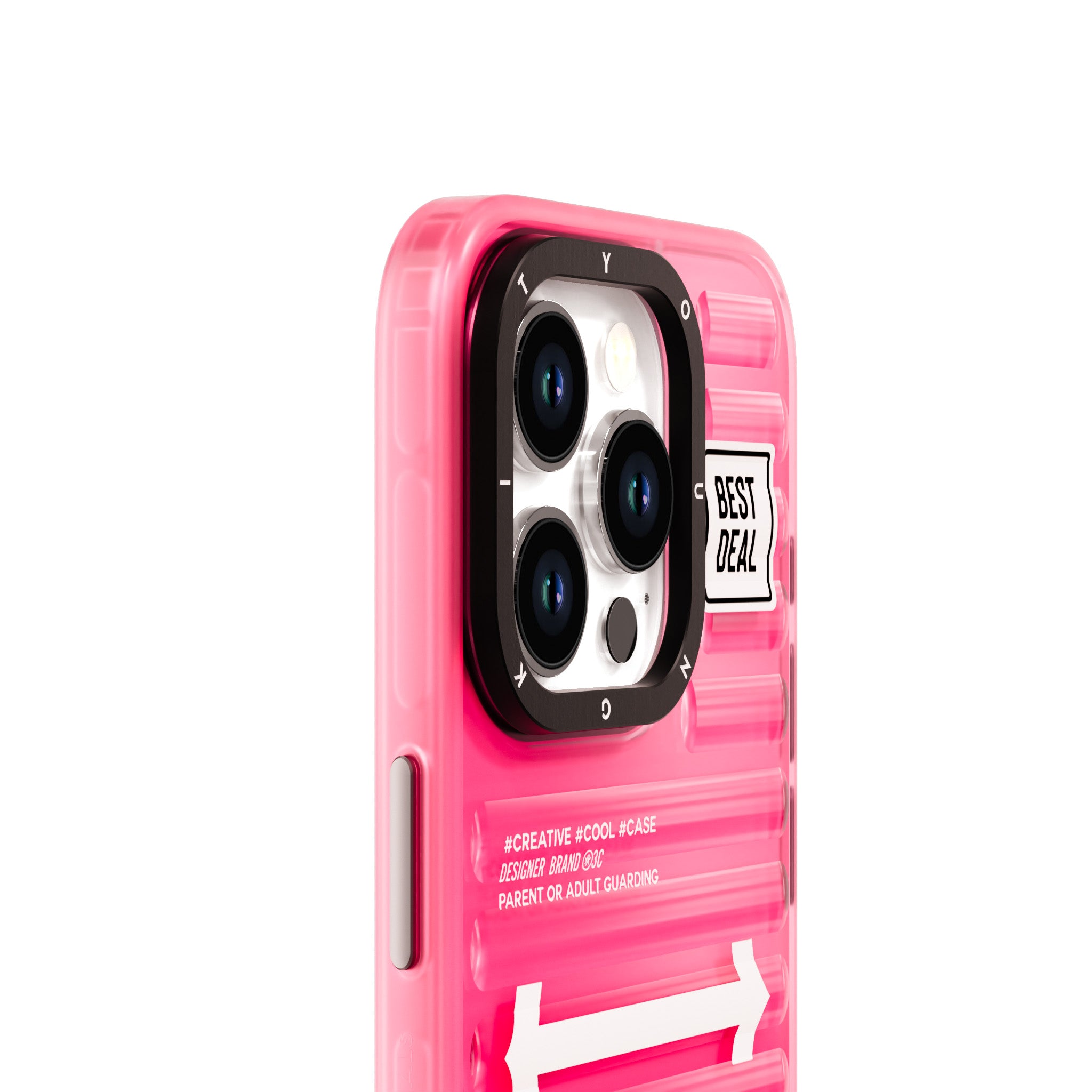 iPhone 15 Pro Max Kılıf YoungKit Luggage FireFly Serisi Kılıf Yeşil