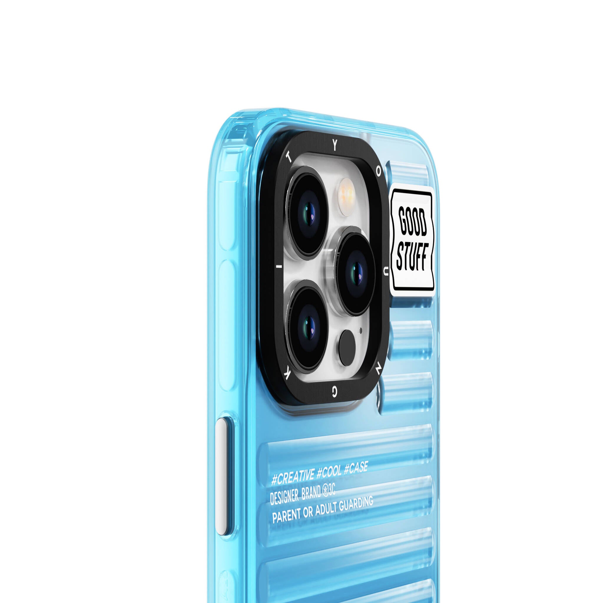 iPhone 15 Pro Max Kılıf YoungKit Luggage FireFly Serisi Kılıf Pembe