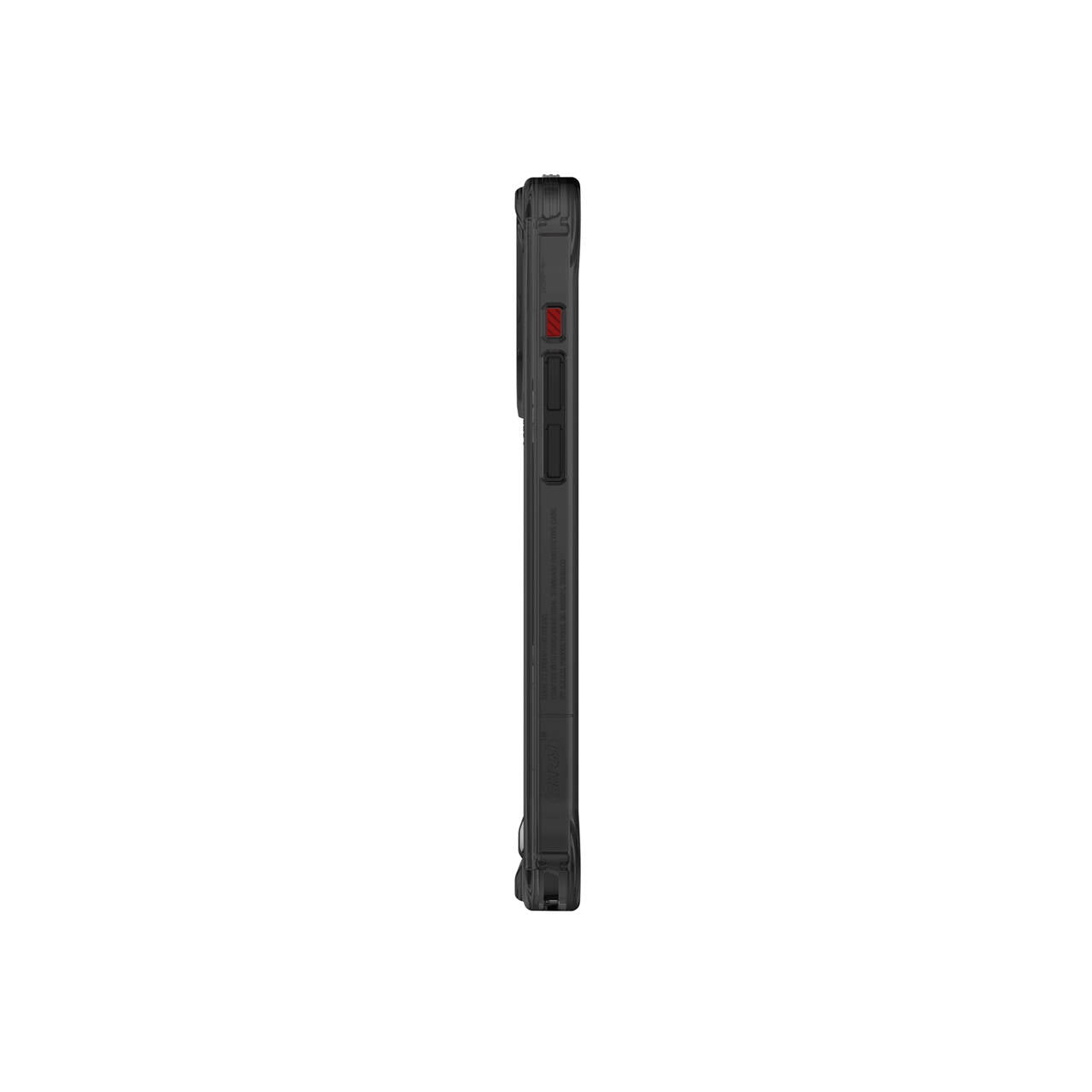 iPhone 15 SkinArma Magsafe Şarj Özellikli Sticker Yapıştırmalı Drift Kılıf Siyah
