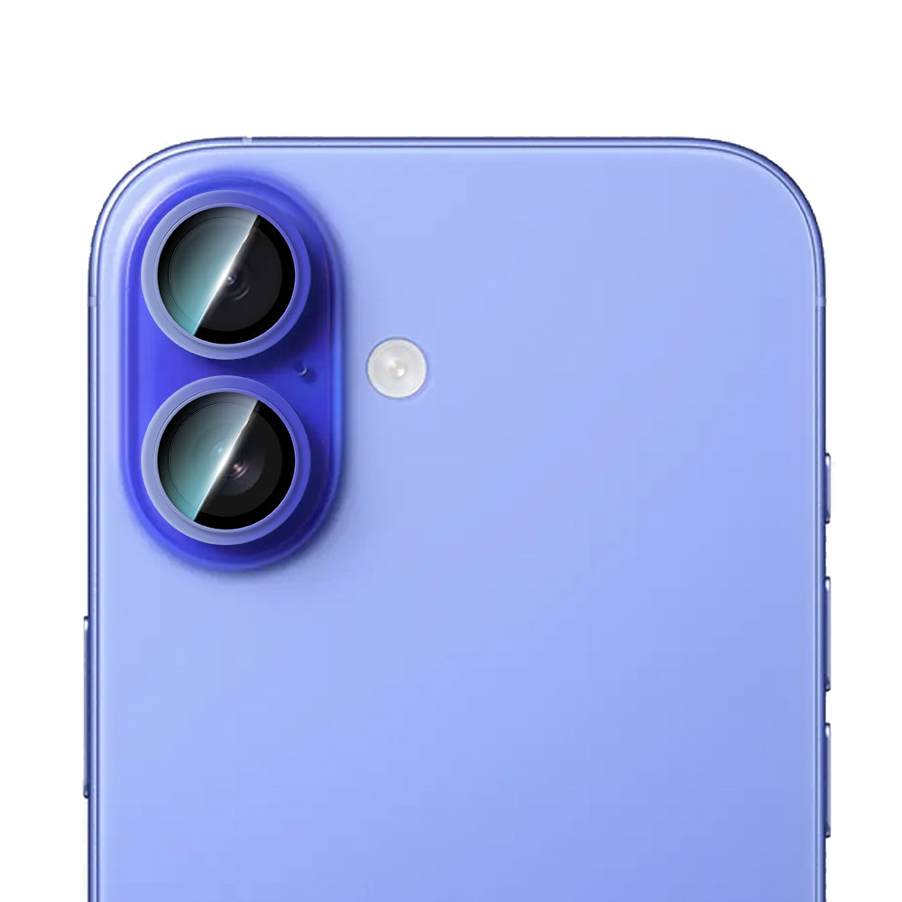 Apple iPhone 16 CaseWorld Alloy Serisi Oleofobik Anti Reflective Kamera Lens Koruyucu Siyah