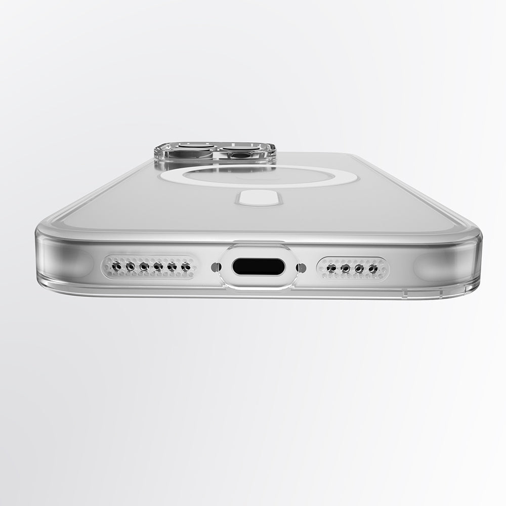 Apple iPhone 16 Kılıf M-safe Şarj Özellikli Youngkit Ice Serisi Kapak