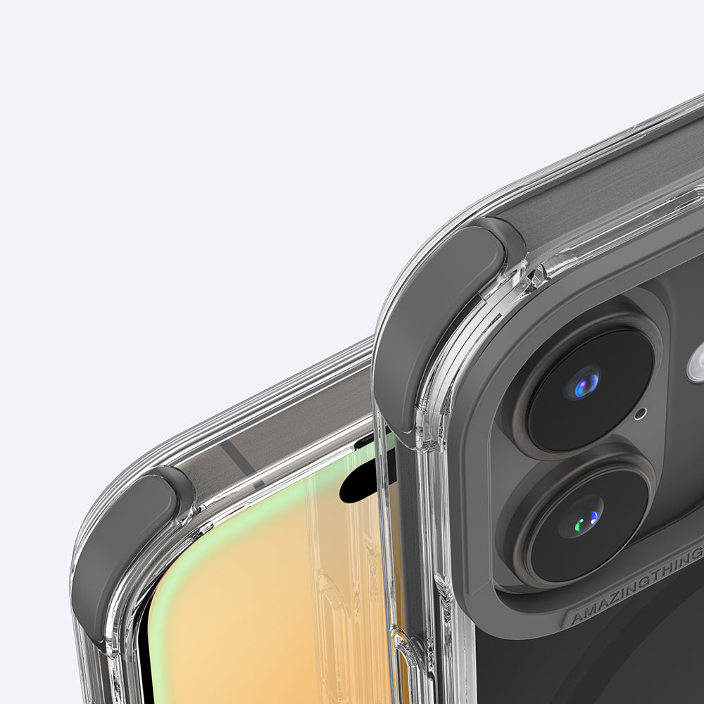 iPhone 16 Kılıf Magsafe Şarj Özellikli Amazingthing Omni Serisi Kılıf Pembe