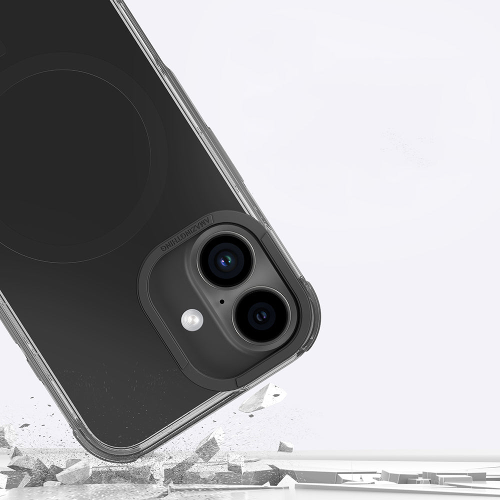 iPhone 16 Kılıf Magsafe Şarj Özellikli Amazingthing Omni Serisi Kılıf Pembe