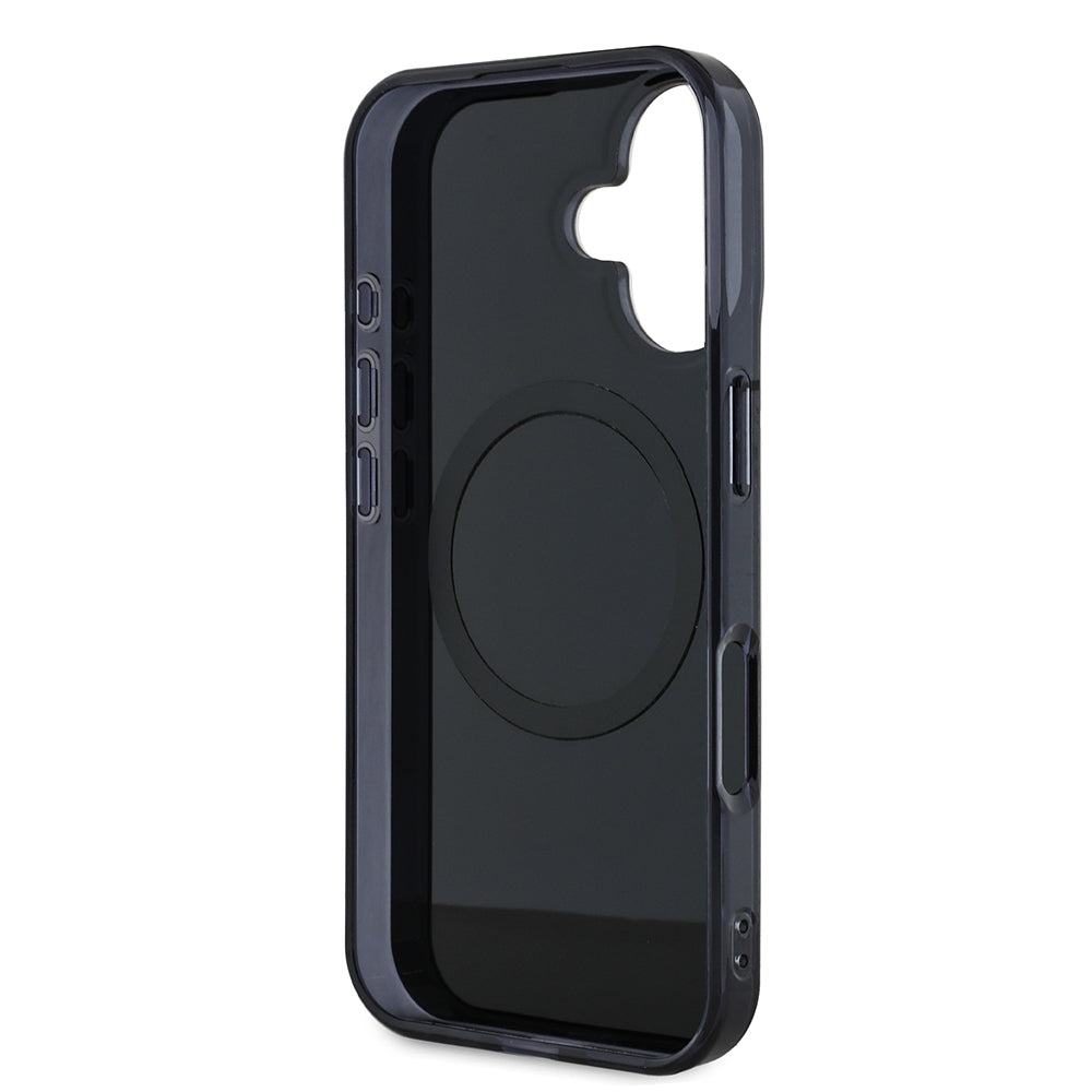 Apple iPhone 16 Kılıf Redbull Orjinal Lisanslı Magsafe Şarj Özellikli Çift Katmanlı Sert PC Büyük Boy MV Kapak Lacivert