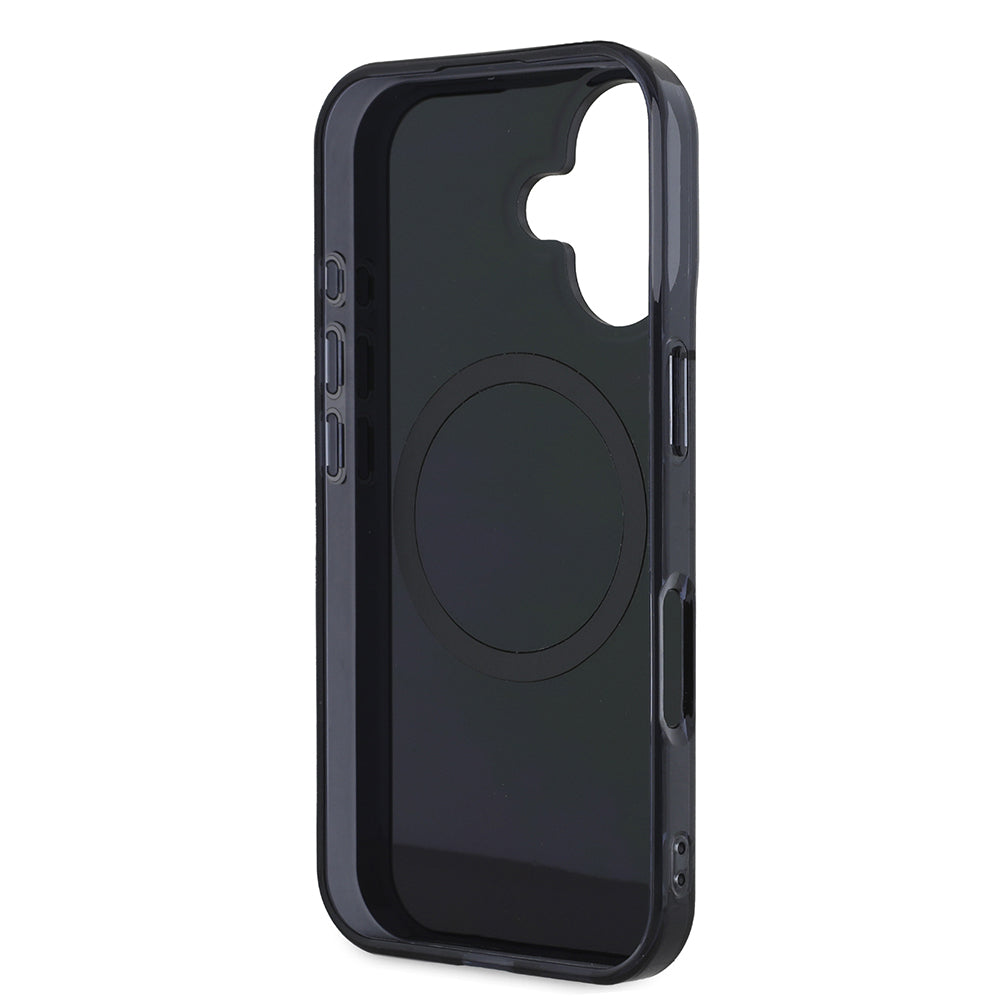 Apple iPhone 16 Kılıf Redbull Orjinal Lisanslı M-safe Şarj Özellikli IML Çift Boğa Baskılı Sert PC Kapak Lacivert