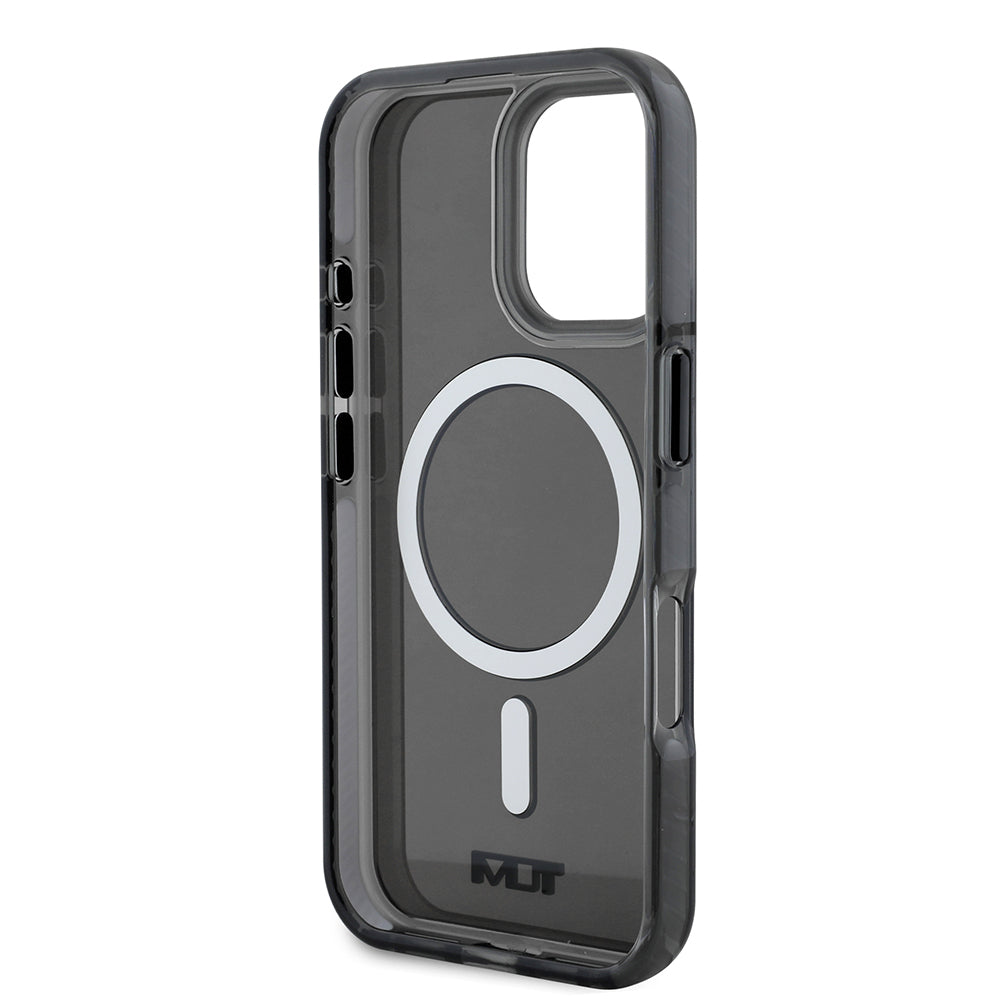 iPhone 16 Kılıf TUMI Orjinal Lisanslı Magsafe Şarj Özellikli Airbagli Transparan Kılıf Haki