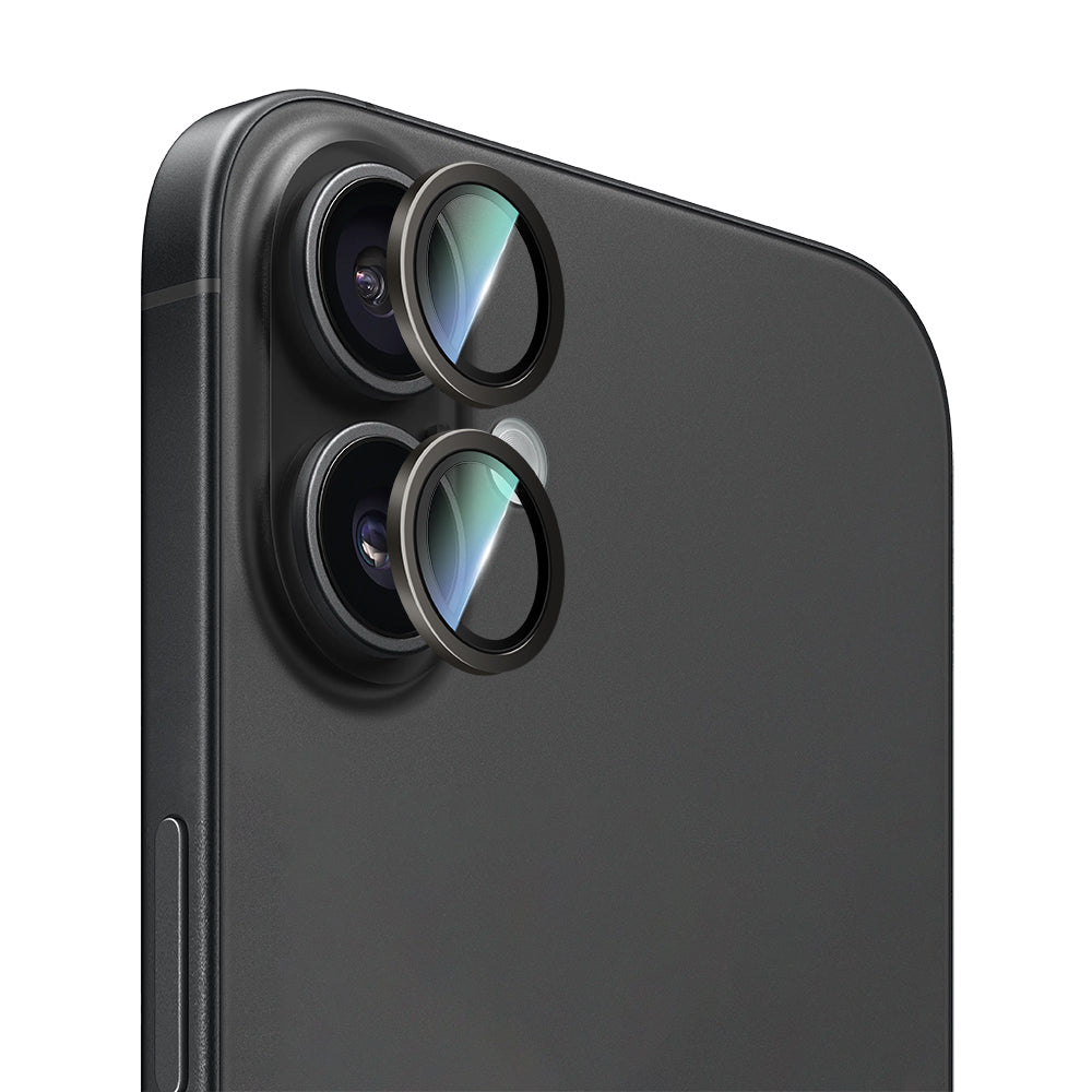 CASEWORLD iPhone(16 SERİSİ) Alloy Serisi Oleofobik Anti Reflective Kamera Lens Koruyucu