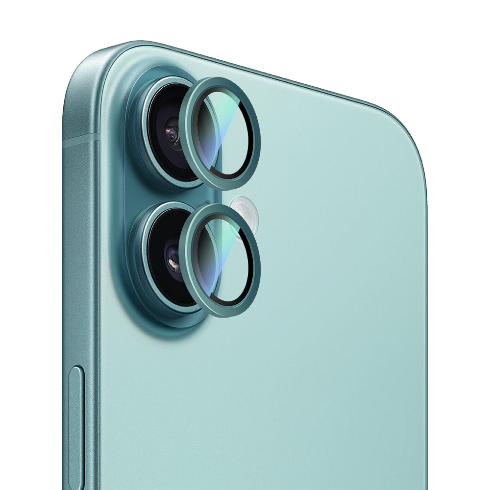CASEWORLD iPhone(16 SERİSİ) Alloy Serisi Oleofobik Anti Reflective Kamera Lens Koruyucu