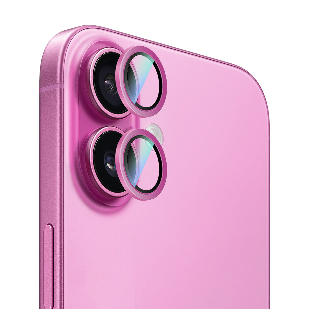 CASEWORLD iPhone(16 SERİSİ) Alloy Serisi Oleofobik Anti Reflective Kamera Lens Koruyucu