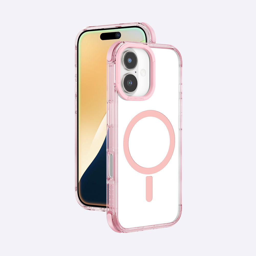 iPhone 16 Plus Kılıf Magsafe Şarj Özellikli Amazingthing Omni Serisi Kılıf Siyah