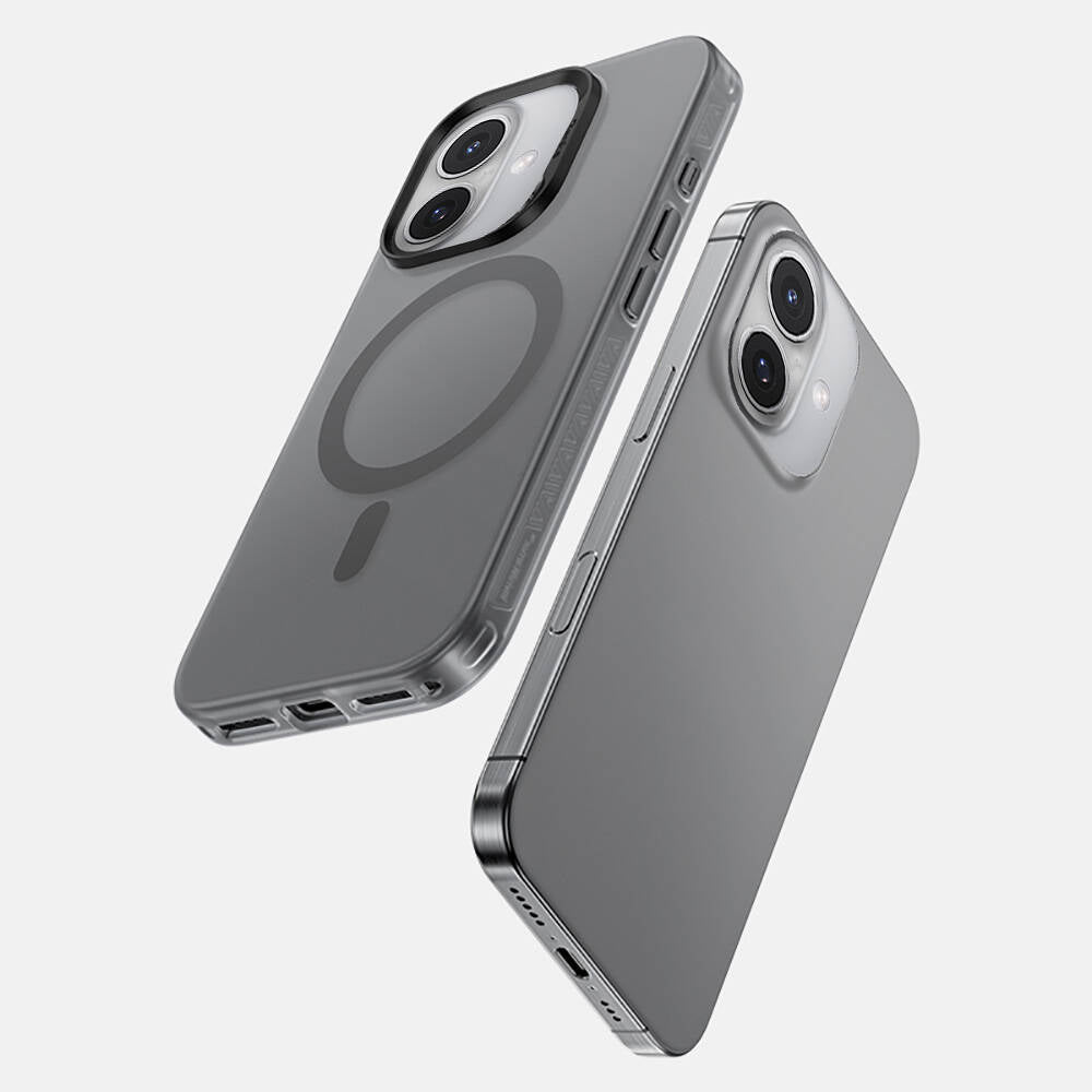 iPhone 16 Plus Kılıf Magsafe Şarj Özellikli Benks Lucid Armor Kılıf Siyah