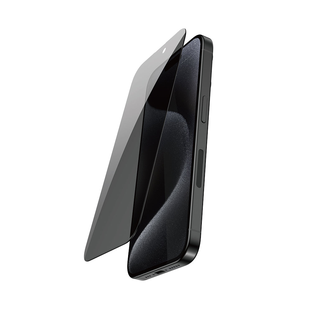 iPhone 16 Plus Raptic Hayalet Privacy Temperli Cam Ekran Koruyucu Şeffaf