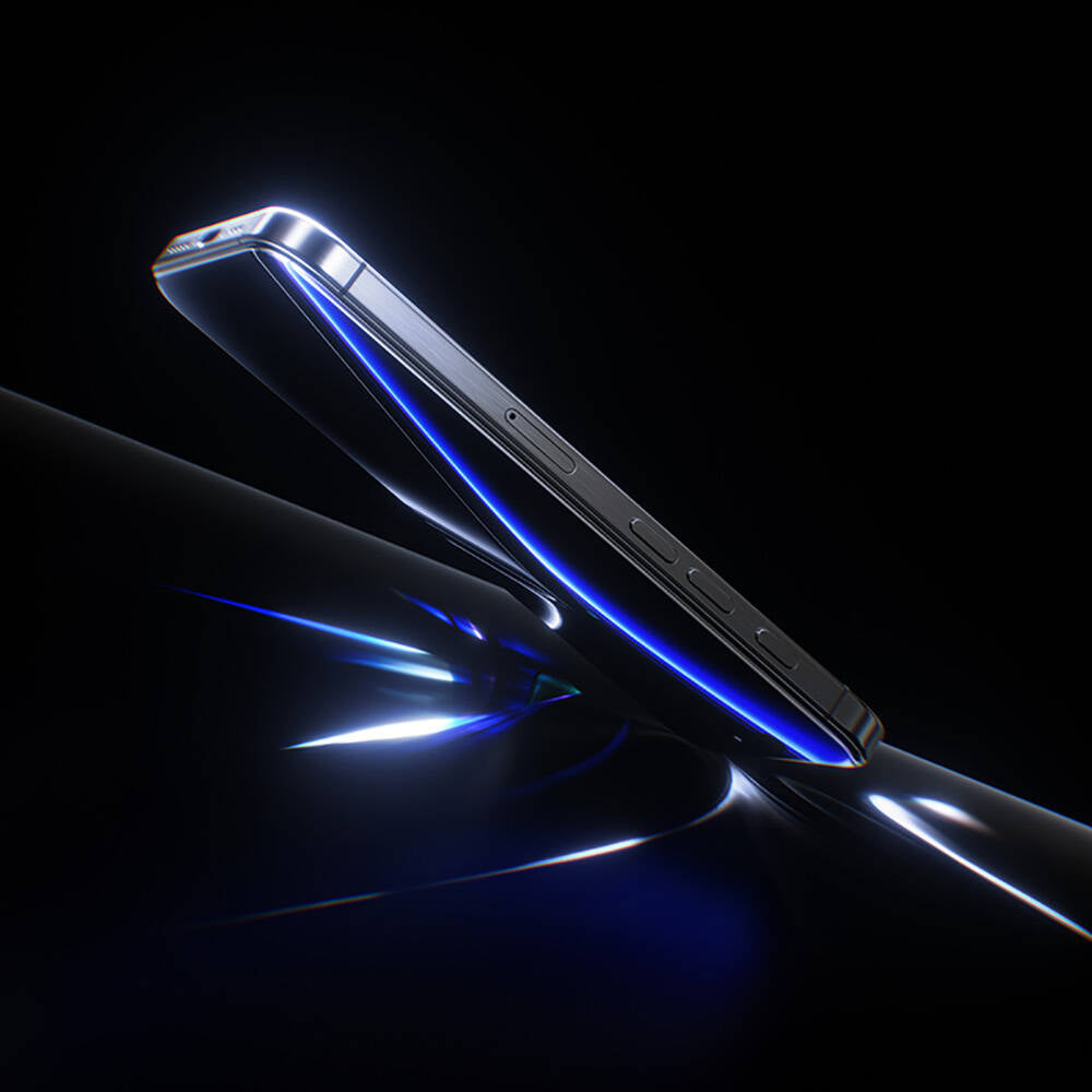 iPhone 16 Pro Benks Glass Warrior Privacy HD Cam Ekran Koruyucu 10'lu Paket Siyah