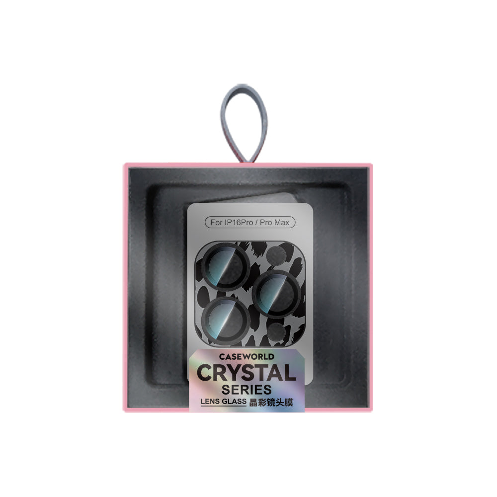 Apple iPhone 16 Pro CaseWorld Crystal Color Serisi Full Kamera Lens Koruyucu Mor
