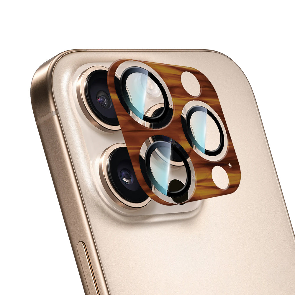 Apple iPhone 16 Pro CaseWorld Crystal Color Serisi Full Kamera Lens Koruyucu Gri