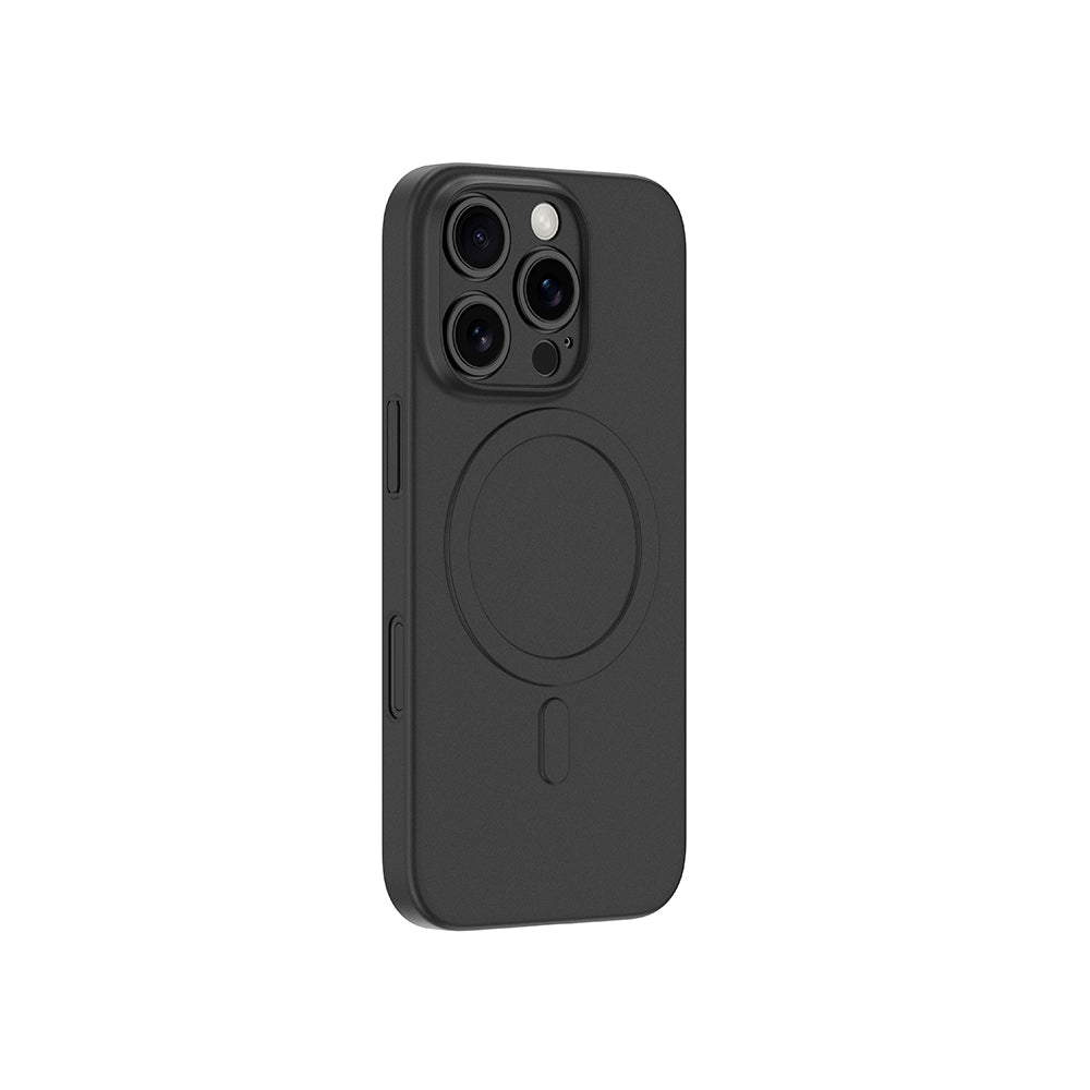 Apple iPhone 16 Pro Kılıf Magsafe Şarj Özellikli Amazingthing Minimal Air Serisi Kapak Siyah