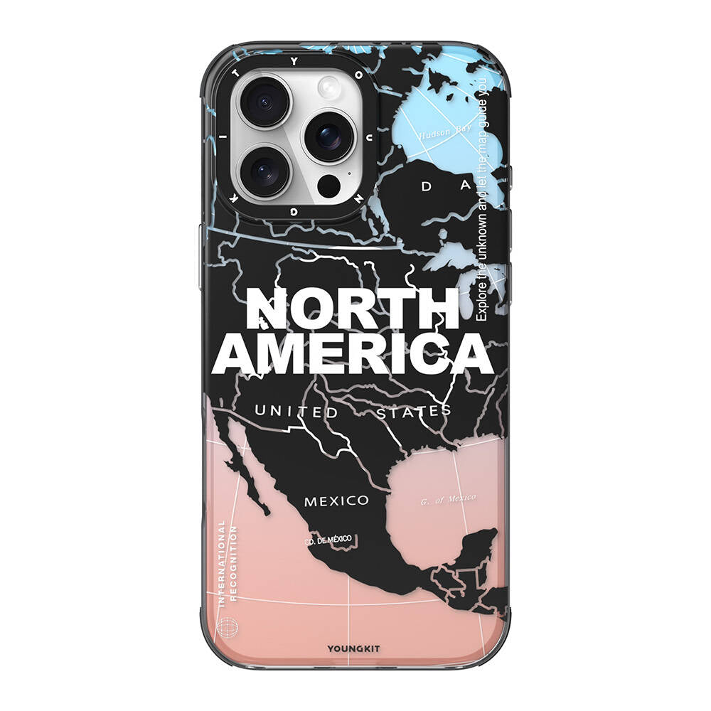 iPhone 16 Pro Kılıf Magsafe Şarj Özellikli Youngkit Universal Serisi Kılıf Beyaz