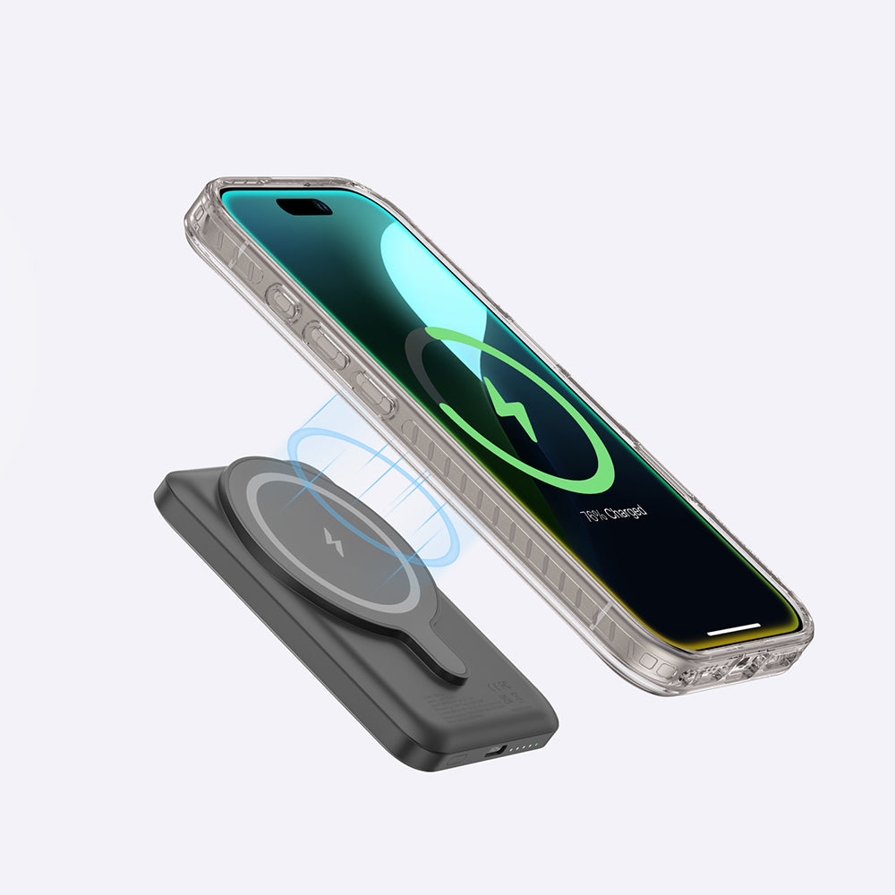 iPhone 16 Pro Kılıf Magsafe Şarj Özellikli Yüzük Standlı Amazingthing Titan Pro Serisi Kılıf Rose Gold