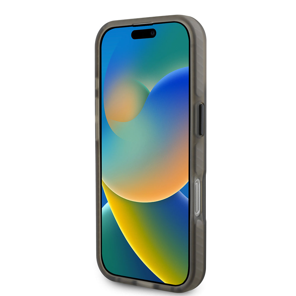 iPhone 16 Pro Kılıf TUMI Orjinal Lisanslı Magsafe Şarj Özellikli Airbagli Buzlu Transparan Kılıf Haki