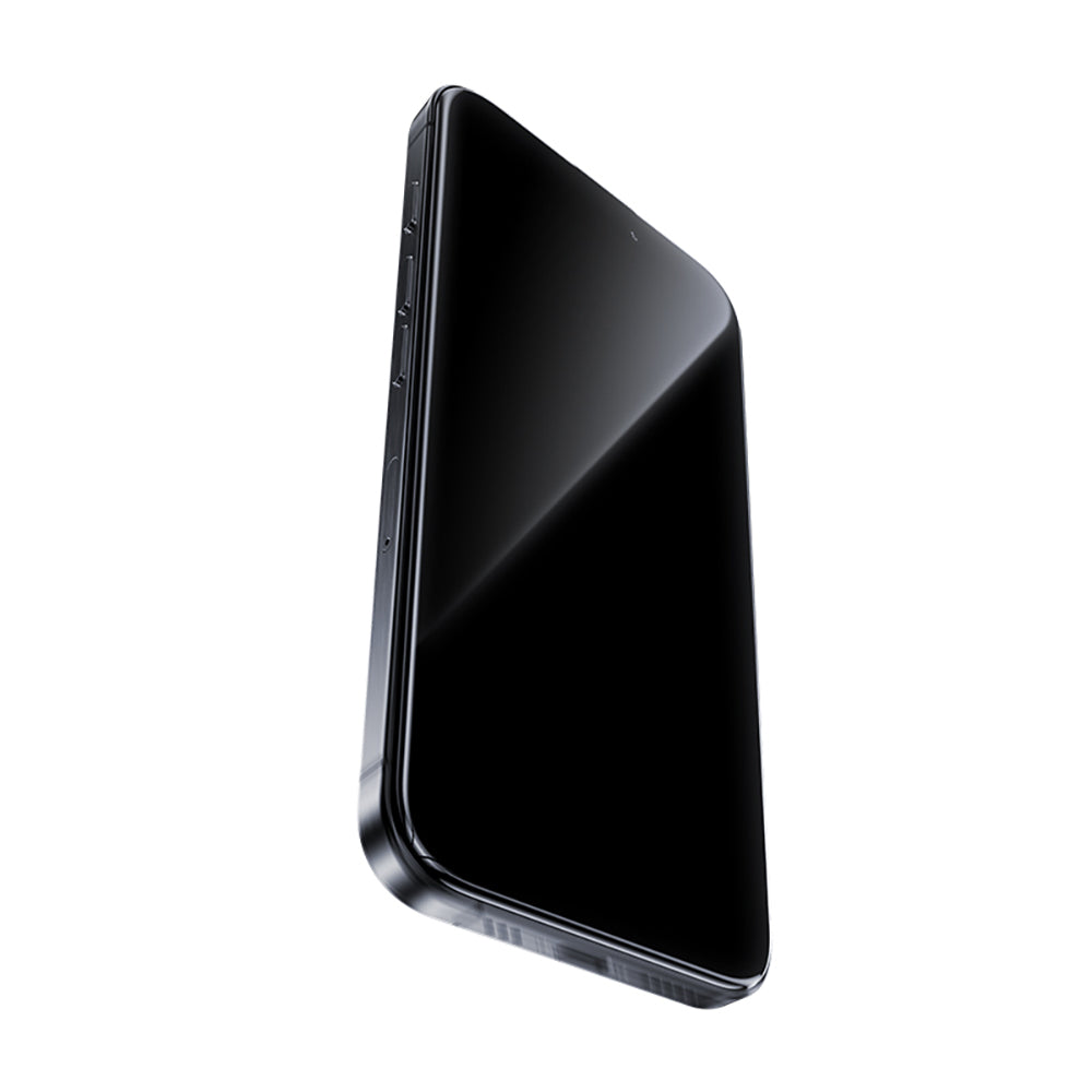 Apple iPhone 16 Pro Max Benks Glass Warrior Safir Coating Ultra İnce Cam Ekran Koruyucu Siyah